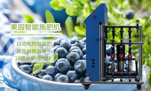 四川水肥一体化演示基地自动控制灌溉智能吸肥的山地蓝莓施肥机